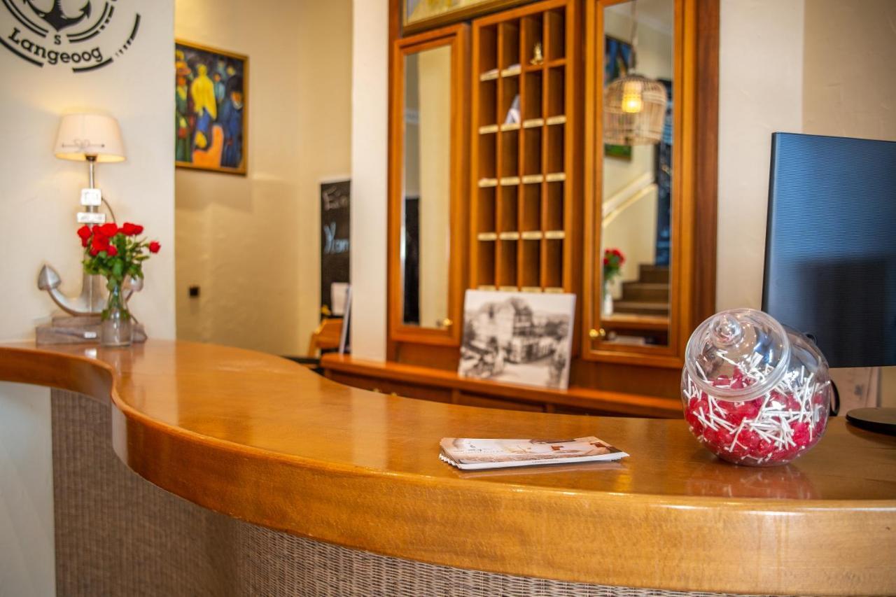 Hotel Duenenlaeufer Лангеог Екстериор снимка